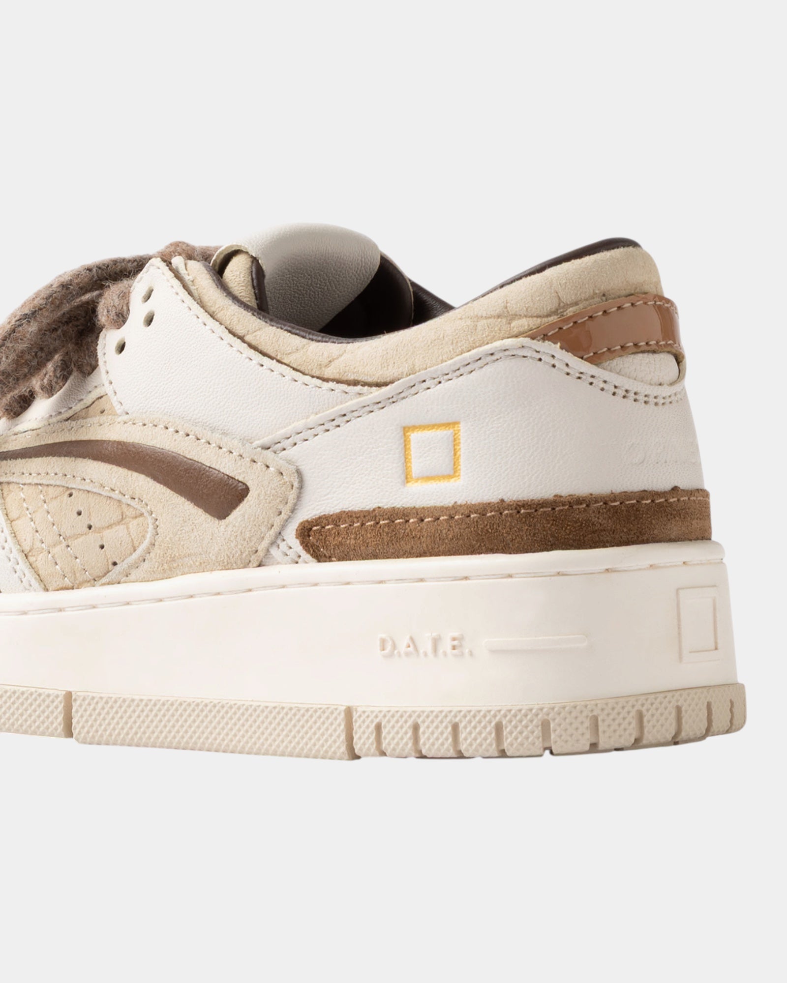 D.A.T.E. Sneakers Torneo Cocco Beige