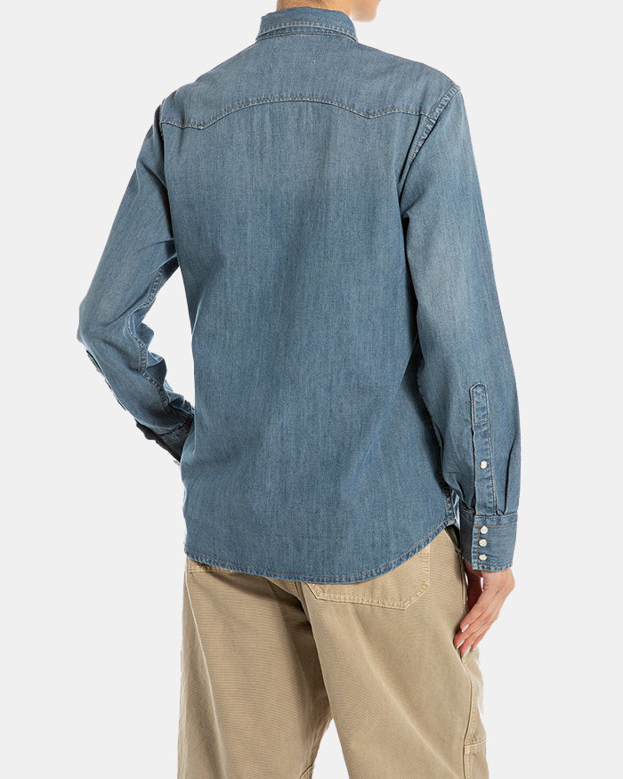 REPLAY CAMICIA - W2362