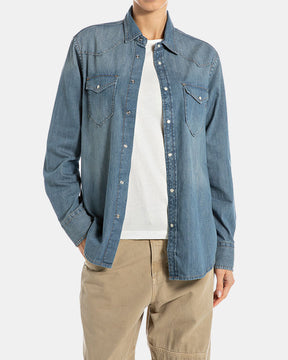 REPLAY CAMICIA - W2362