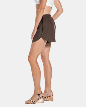PANTALONCINO COTONE E LINO W8135-529