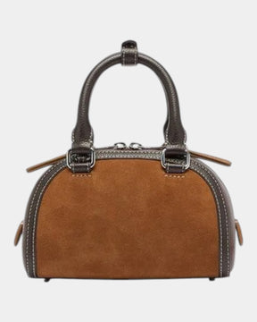 Diesel Mini Borsa 1DR Dome Crossbody Marrone