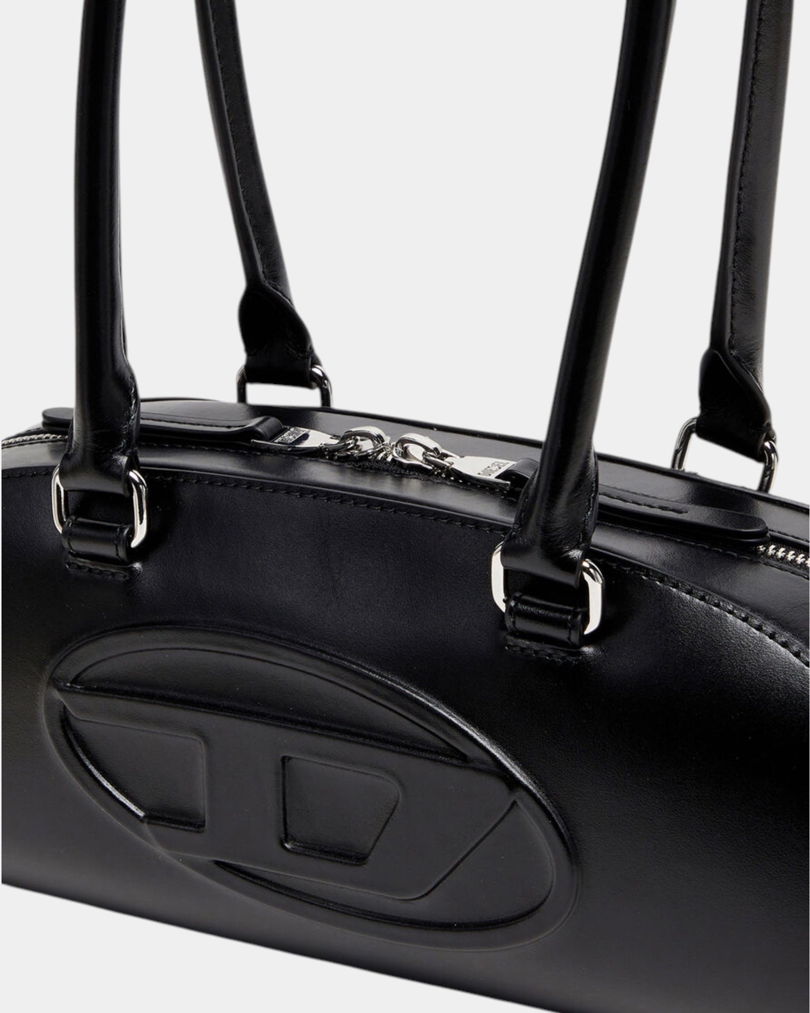 Diesel Borsa Bowling 1DR Dome EW in Pelle Nero