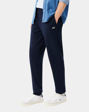 Lacoste Pantaloni Tuta in Tessuto Felpato