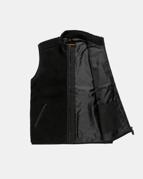 RefrigiWear Yosemite – Gilet in teddy effetto sherpa Nero