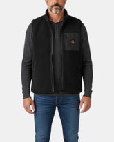 RefrigiWear Yosemite – Gilet in teddy effetto sherpa Nero