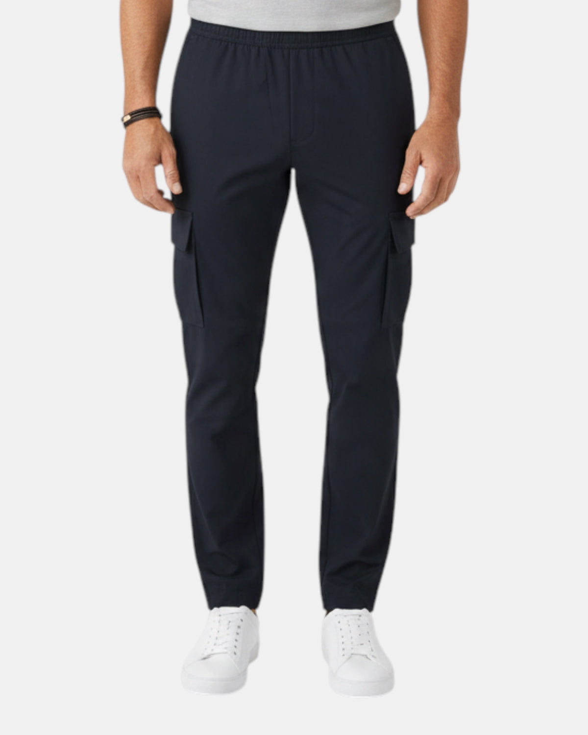 PMDS New John – Pantalone cargo in tessuto tecnico stretch Blu navy