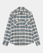 Roy Roger's – Camicia western in flanella a quadri Rossa