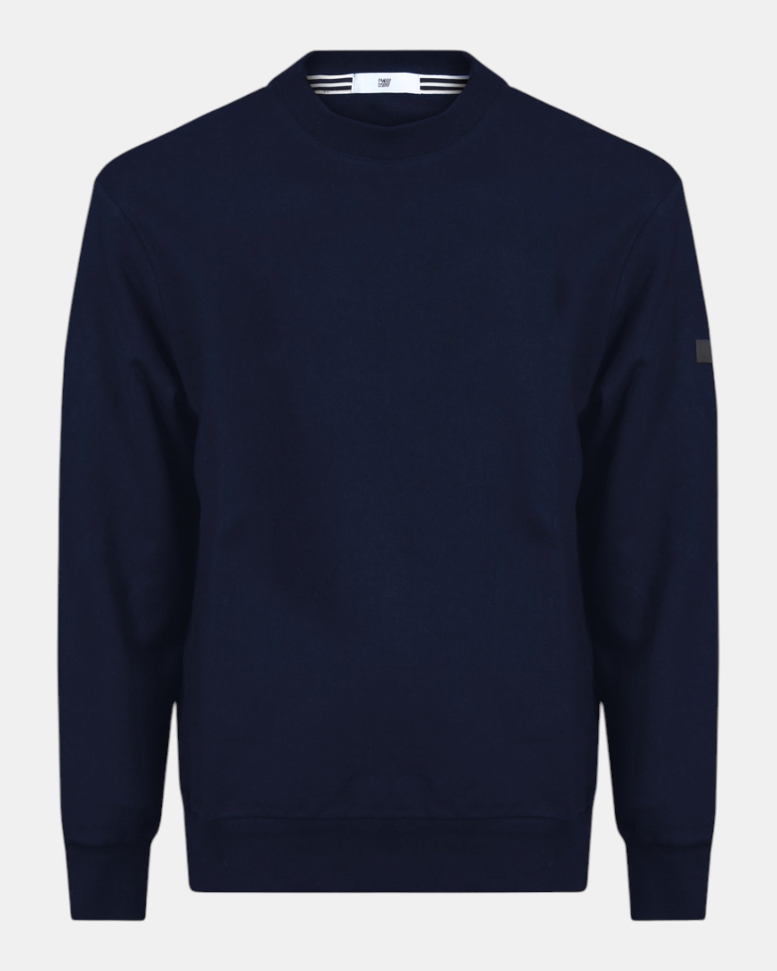 PMDS Eddy – Felpa girocollo basic Blu navy