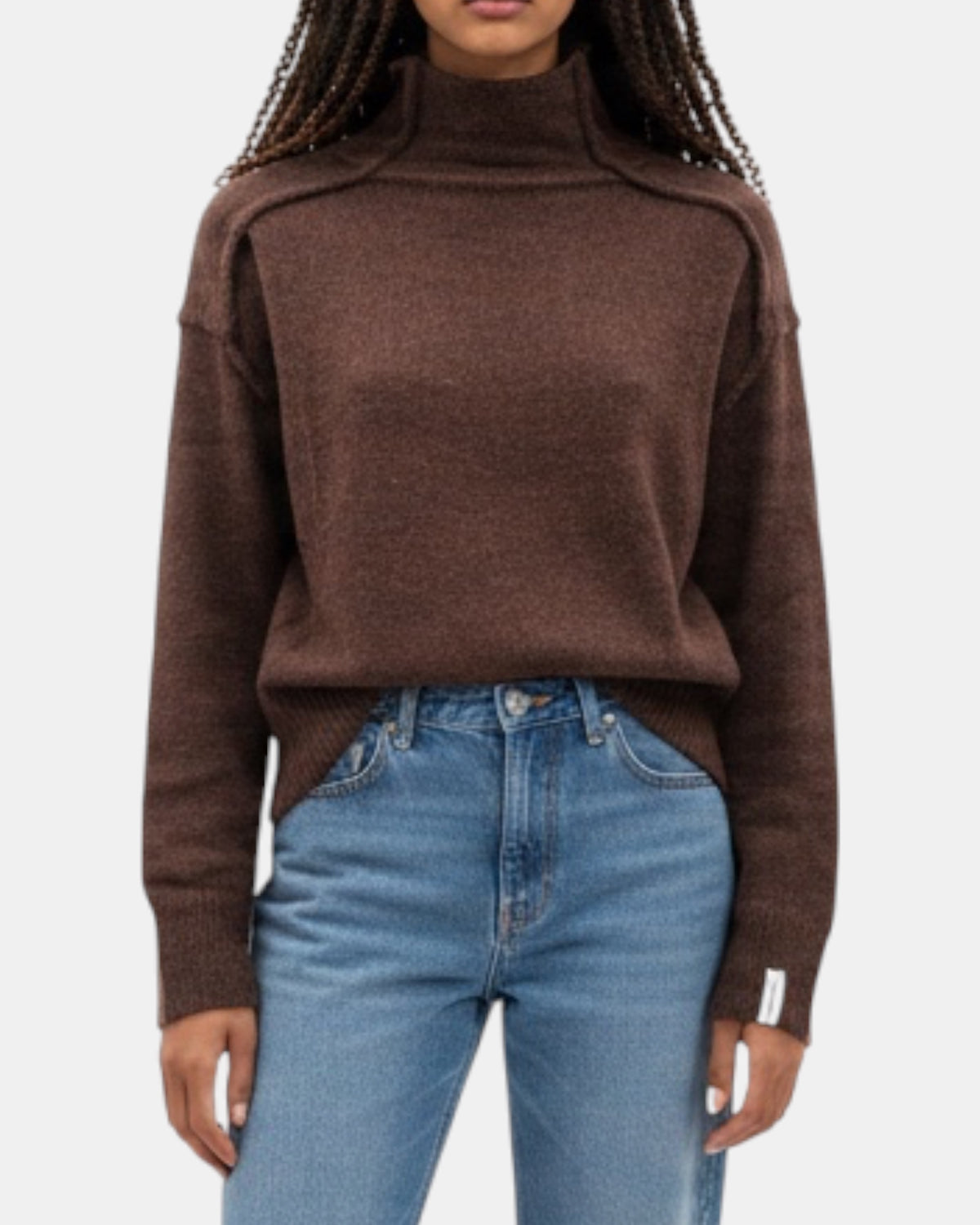 Hinnominate – Maglia lupetto misto mohair