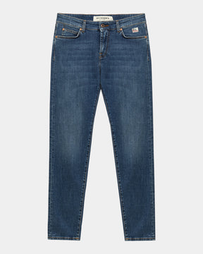 Roy Roger's Jeans 517 Slim Lavaggio Medio Blu