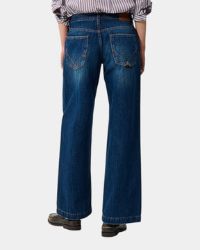Roy Roger's Emily TROY – Jeans flare lavaggio scuro Blu
