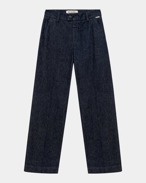 Roy Roger's Lais Rinse – Jeans flare a vita alta con bottone Blu scuro
