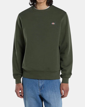 Dickies Oakport Crew – Felpa girocollo Verde scuro